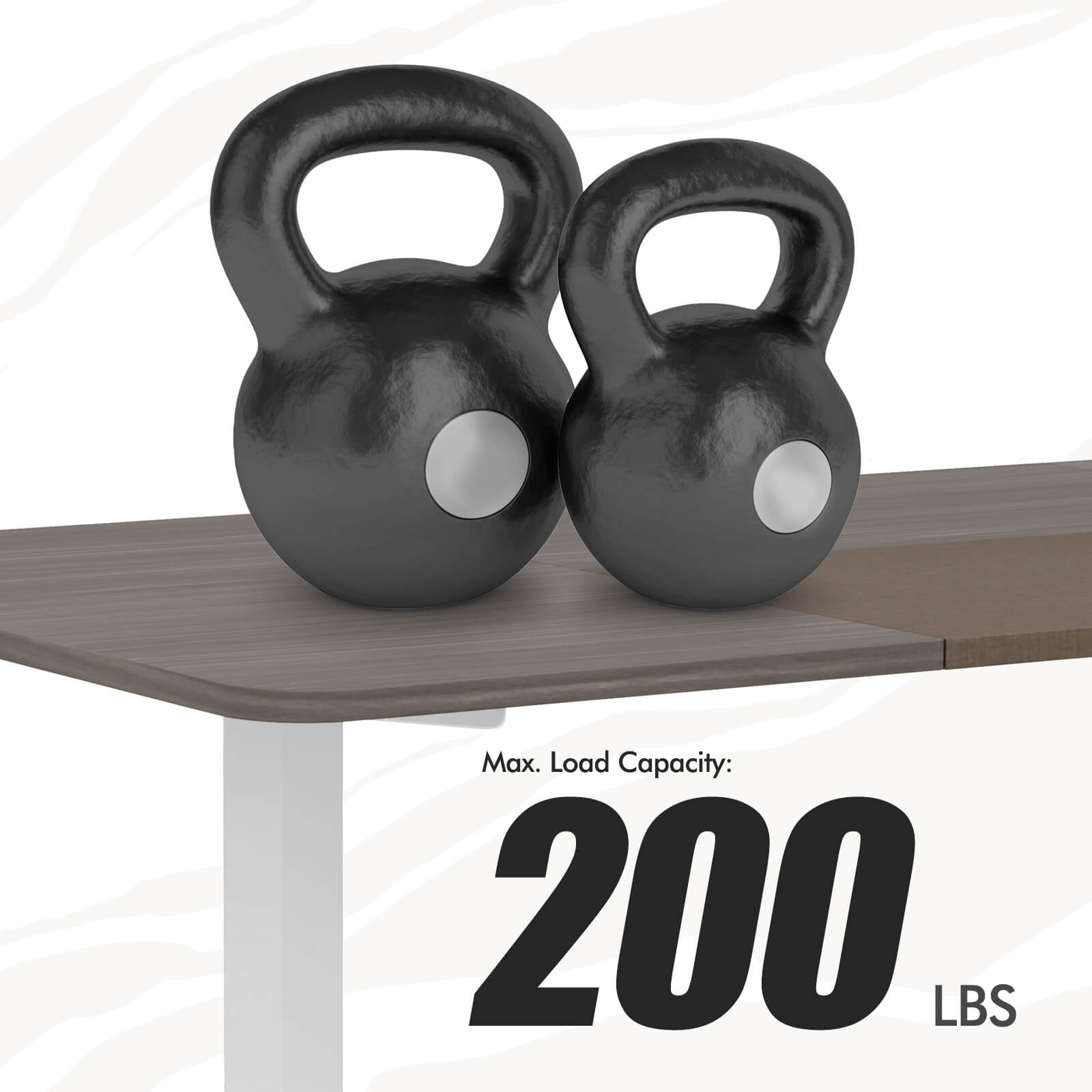 Max. Load Capacity: 200 LBS