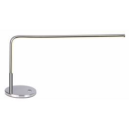 Jonathan Y - Natalie 13.5" LED Integrated Task Lamp, Chrome - Silver