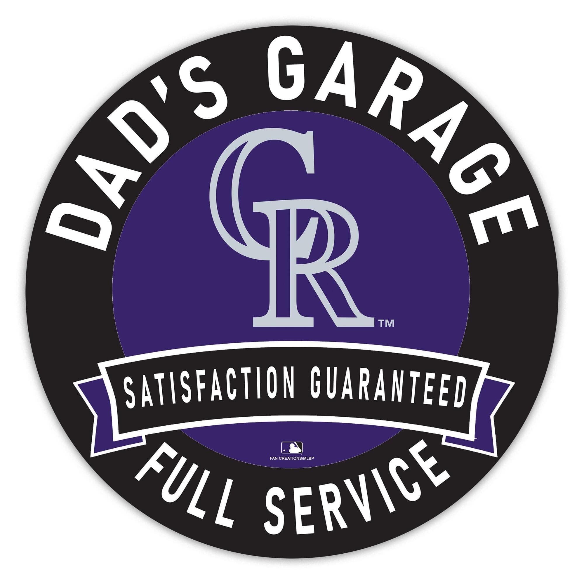 DAD'S GARAGE  
SATISFACTION GUARANTEED  
FULL SERVICE