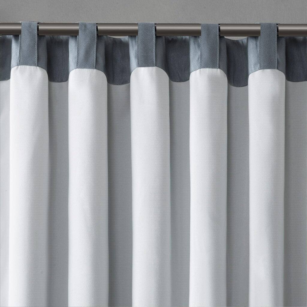 Alt View 5. BreeBe - Curtain Panel(Only 1 Pc Panel) - Blue.