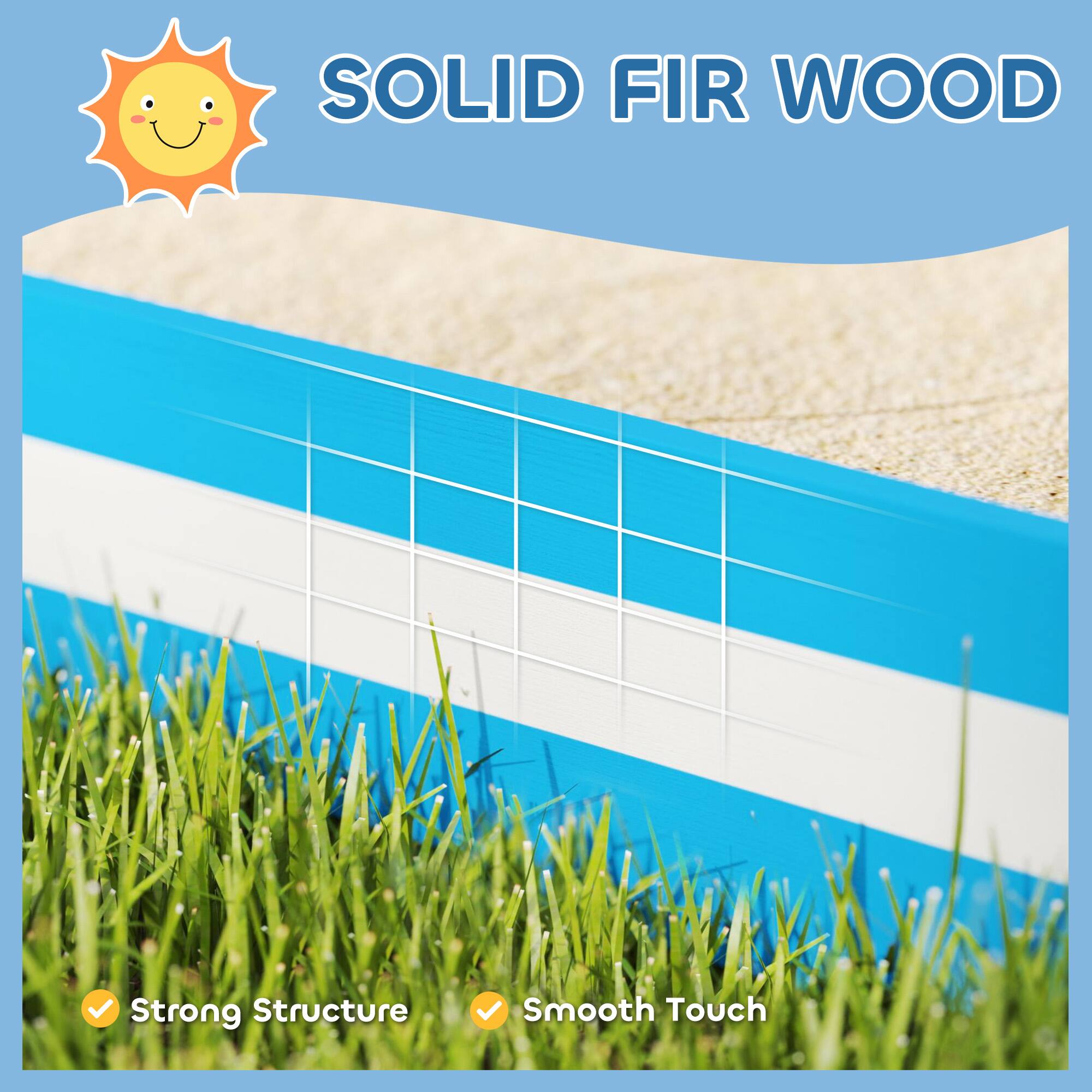 SOLID FIR WOOD

Strong Structure  
Smooth Touch