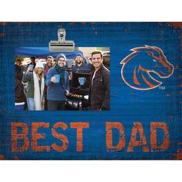 Fan Creations - Boise State Broncos 8'' x 10.5'' Best Dad Clip Frame - Multicolor