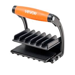 VEVOR - Plywood Carrier, 200 lbs Single Clamp Capacity, Adjustable Drywall Carrying Tool for 0-1 Inches Thickness Boards - Black & Orange