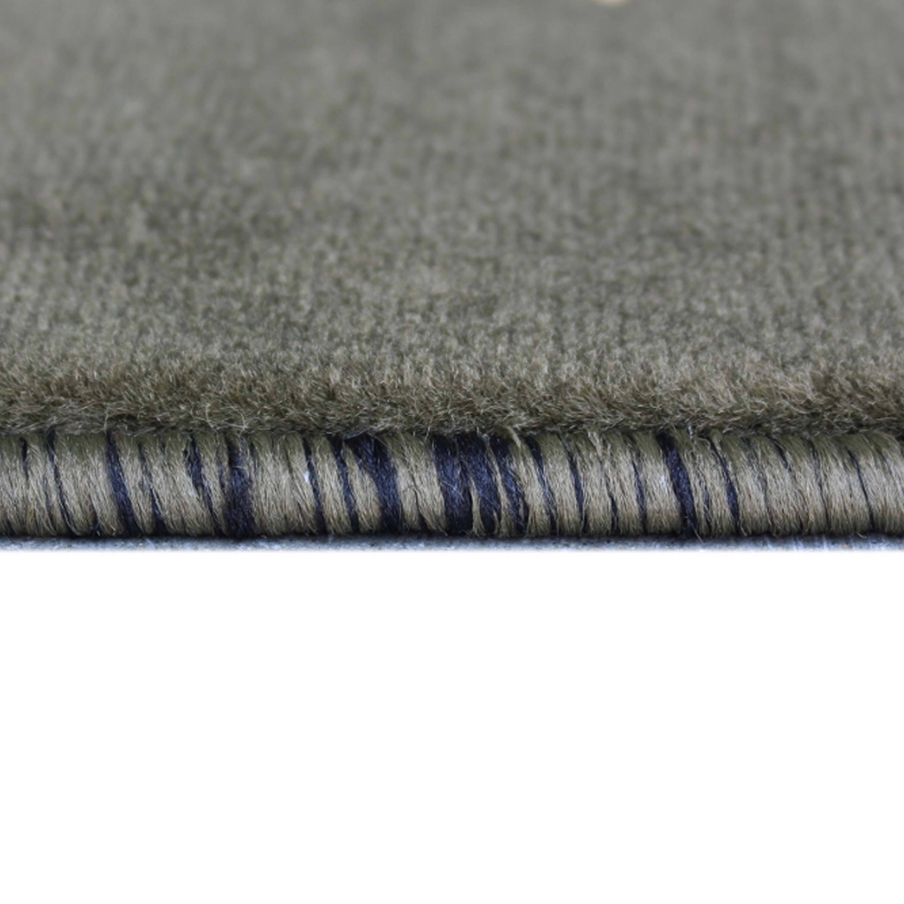 Alt View 5. Emma + Oliver - Santa Fe Olefin Accent Rug with Complementary Southwestern Pattern and Jute Backing - Sage.