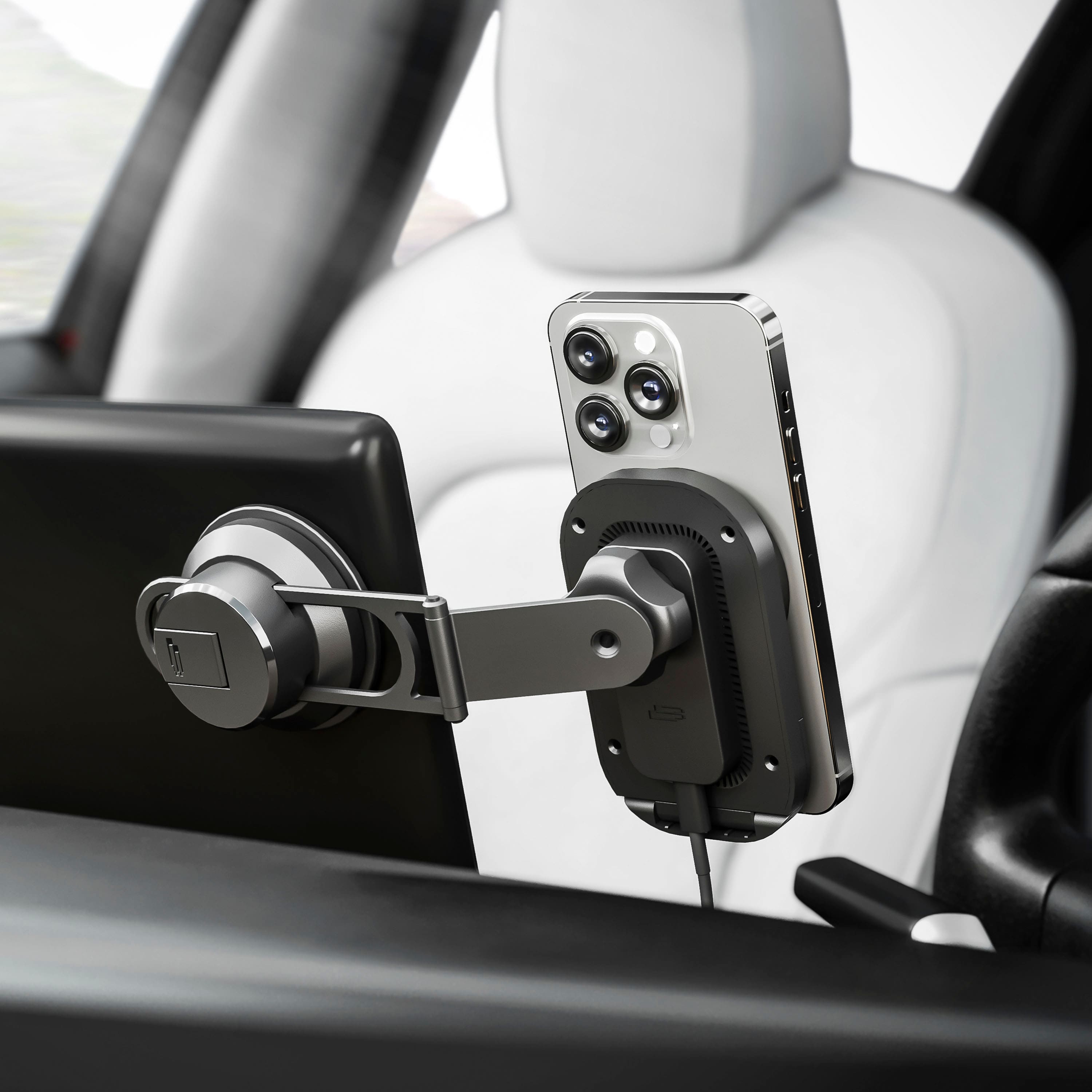 Alt View 12. Bracketron - PwrUp MagAlign Dash, Display & Vent Mnt - Black.