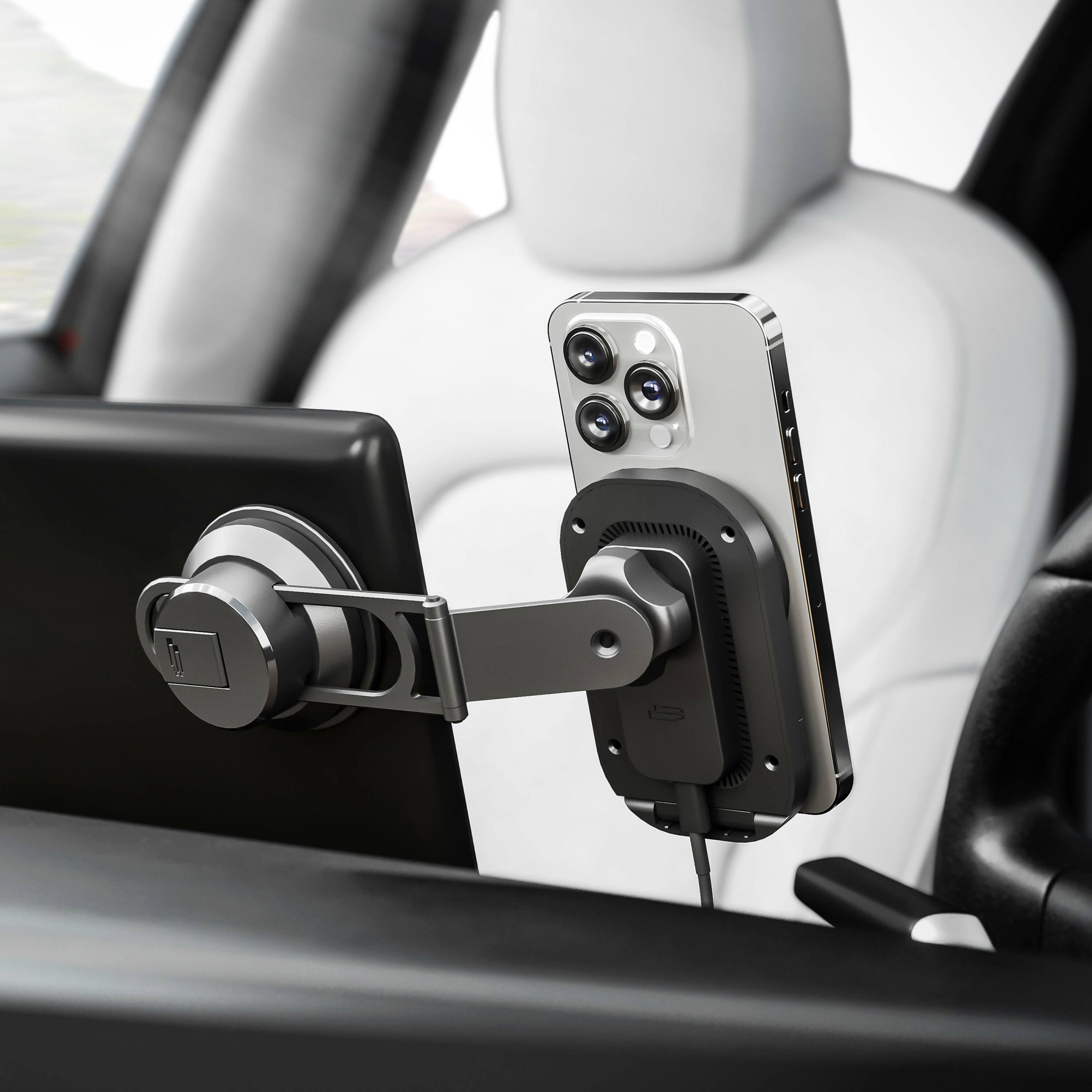 Alt View 12. Bracketron - PwrUp MagAlign Dash, Display & Vent Mnt - Black.