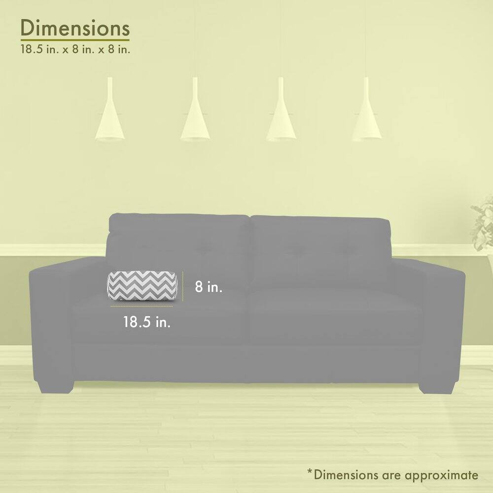 Dimensions  
18.5 in. x 8 in. x 8 in.  

8 in.  
18.5 in.  

*Dimensions are approximate