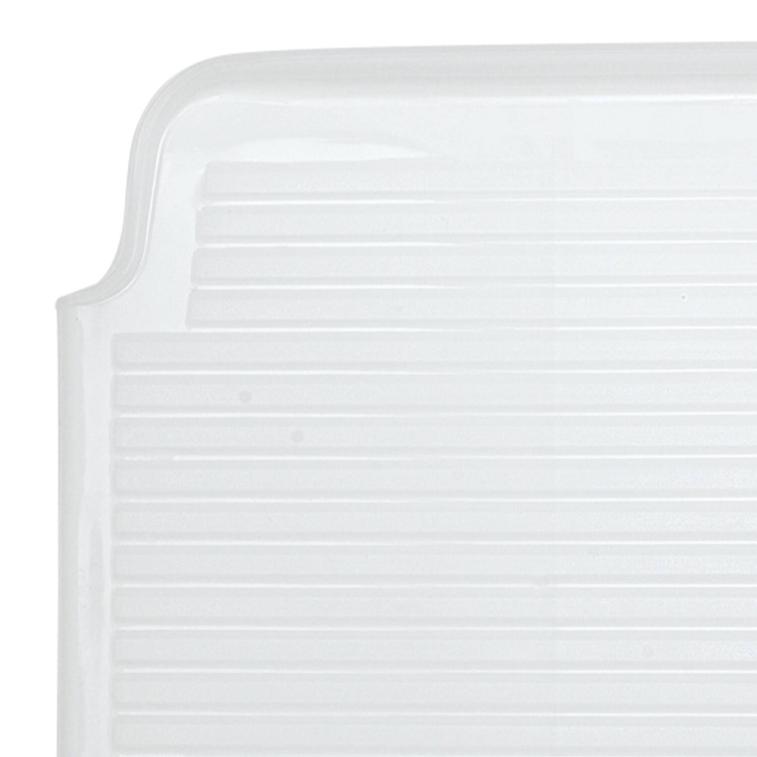 Angle. Better Houseware - Better Houseware 1480/w Dish Drain Board (white) - white.