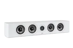 Polk Audio - Polk Reserve R350 Left/Right/Center Surround Speaker, New 1" Pinnacle Ring Tweeter & Four 4" Turbine Cone Woofers - White - Front_Zoom