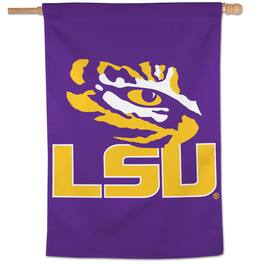 WinCraft - LSU Tigers 28" x 40" Team Logo Single-Sided Vertical Banner - Multicolor