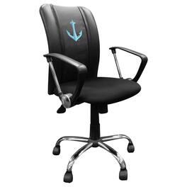 DreamSeat - Seattle Kraken Logo Curve Task Chair - Black