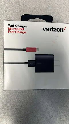 Wall Charger
Micro USB
Fast Charge
verizon