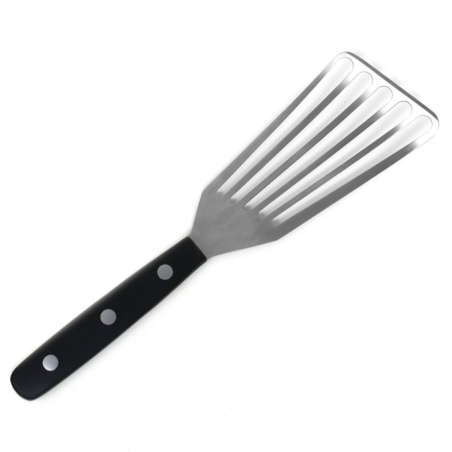 Alt View 2. Norpro - Stainless Steel Flexible Slotted Spatula, 11-Inch - Silver.