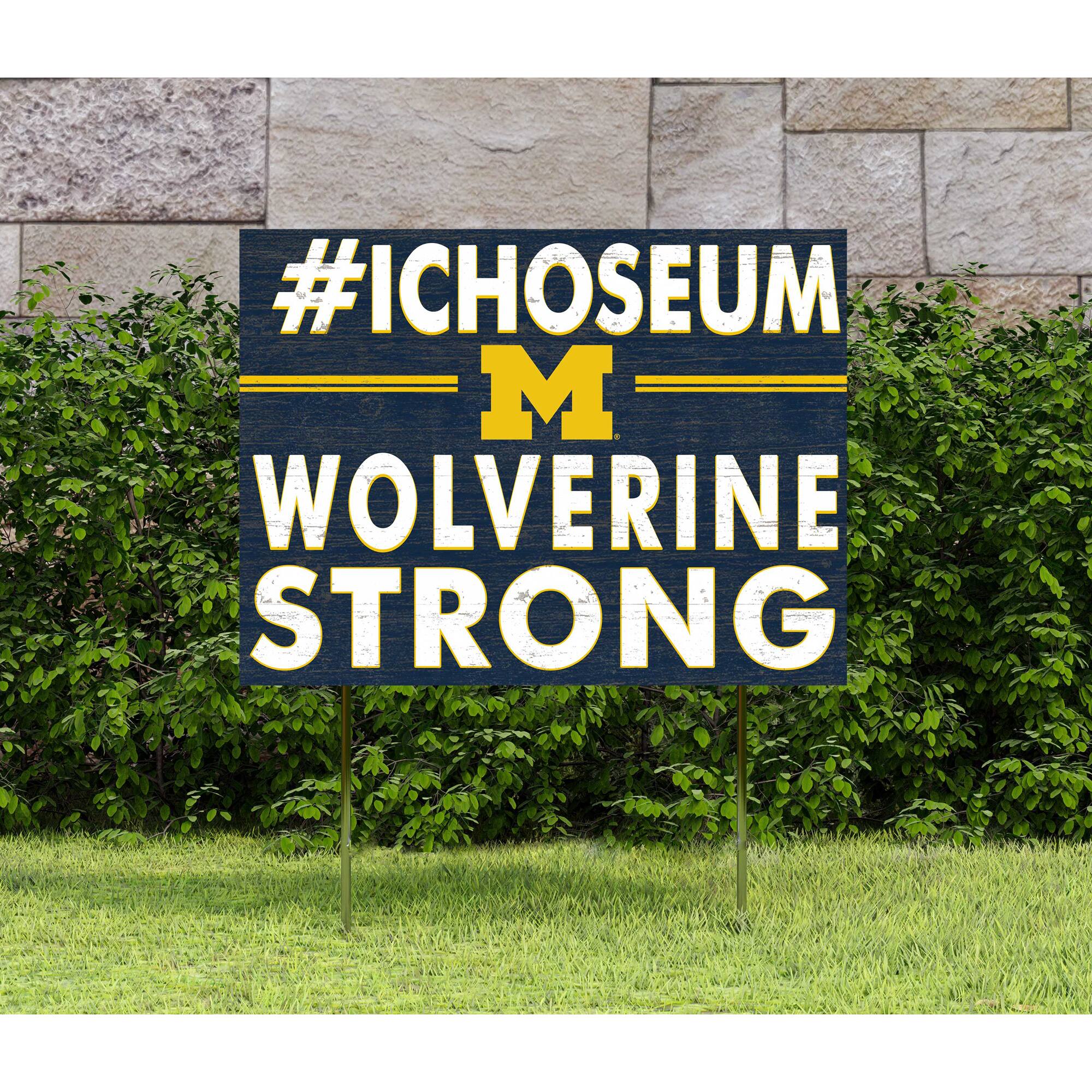 #ICHOOSEUM  
M  
WOLVERINE  
STRONG