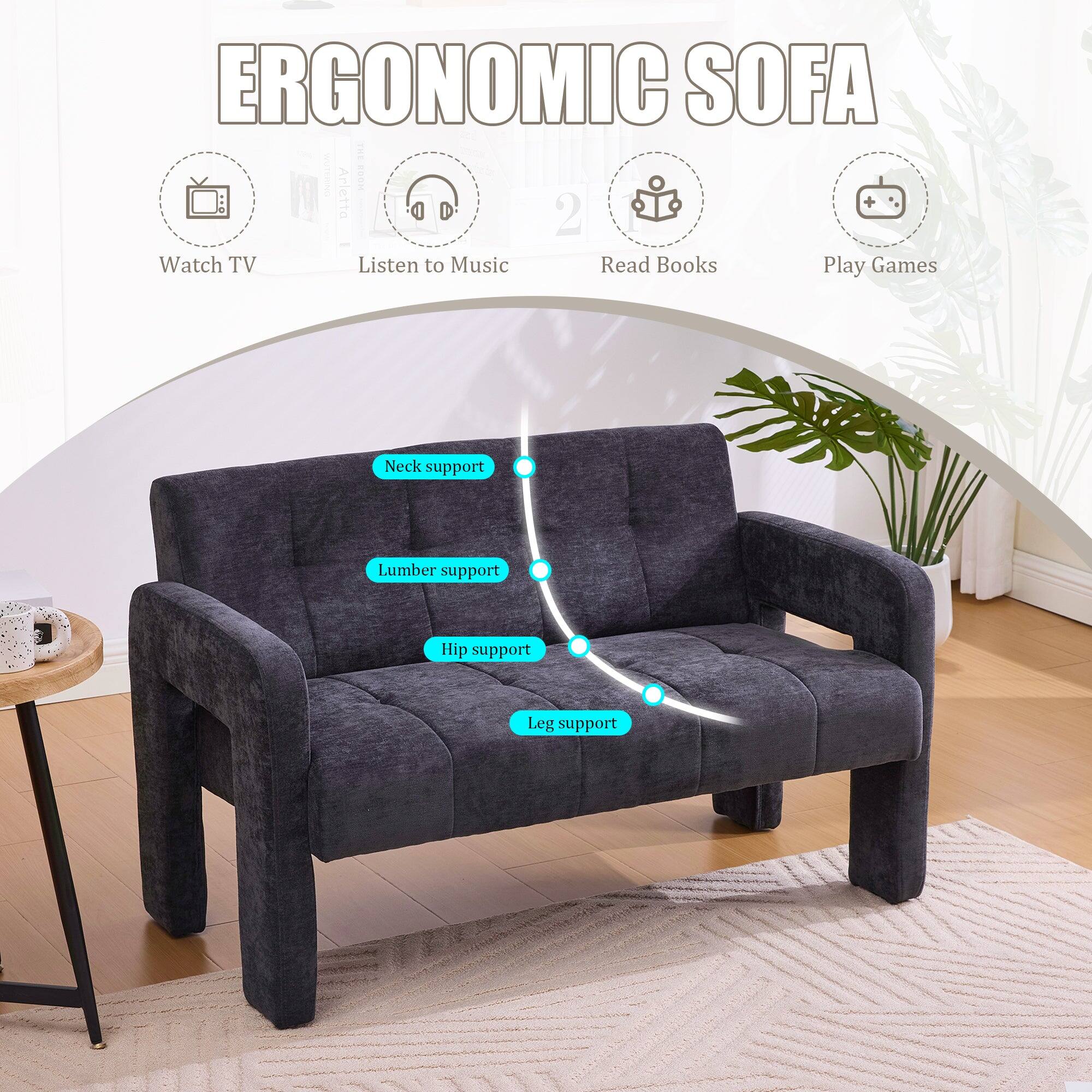 ERGONOMIC SOFA

Arletta II

- Watch TV
- Listen to Music
- Read Books
- Play Games

- Neck support
- Lumbar support
- Hip support
- Leg support