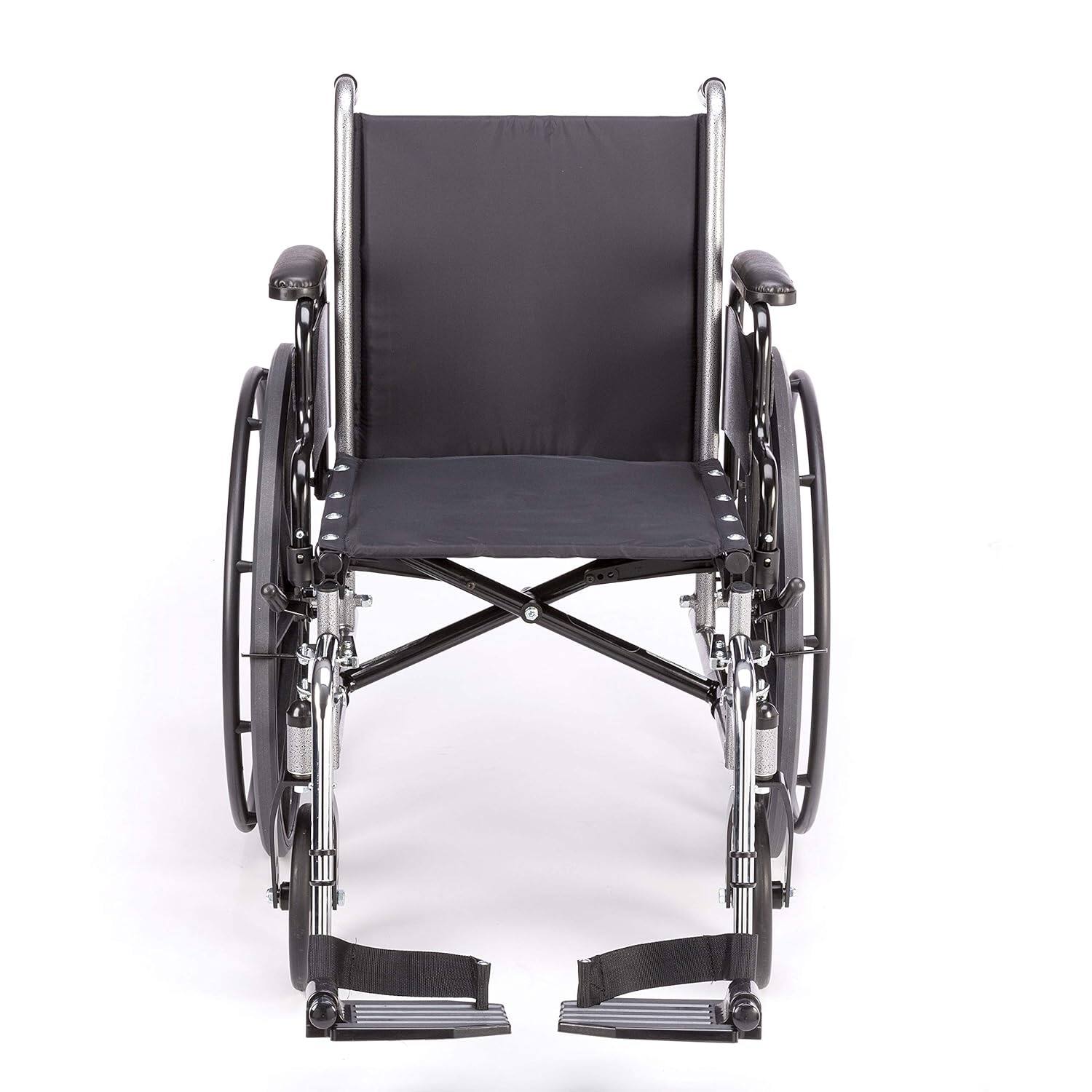 Alt View 1. Invacare - Tracer (SX5) Wheelchair for Adults Everyday Folding (22" Seat) Footrests and Desk Arms - Black.