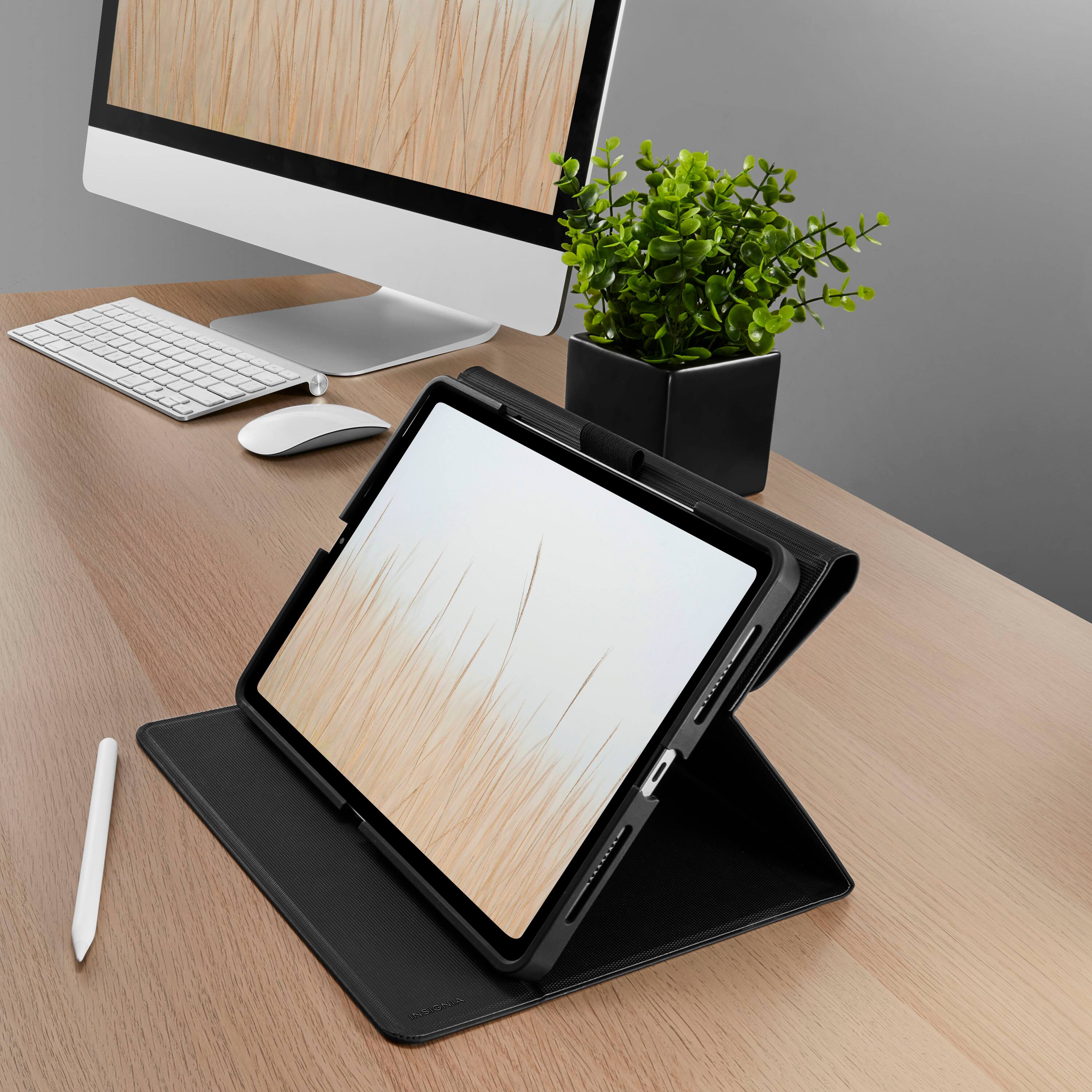 Alt View 13. Insignia™ - Folio Case for Most 10.2" to 11" Apple iPad, iPad Air and iPad Pro Tablets - Black.