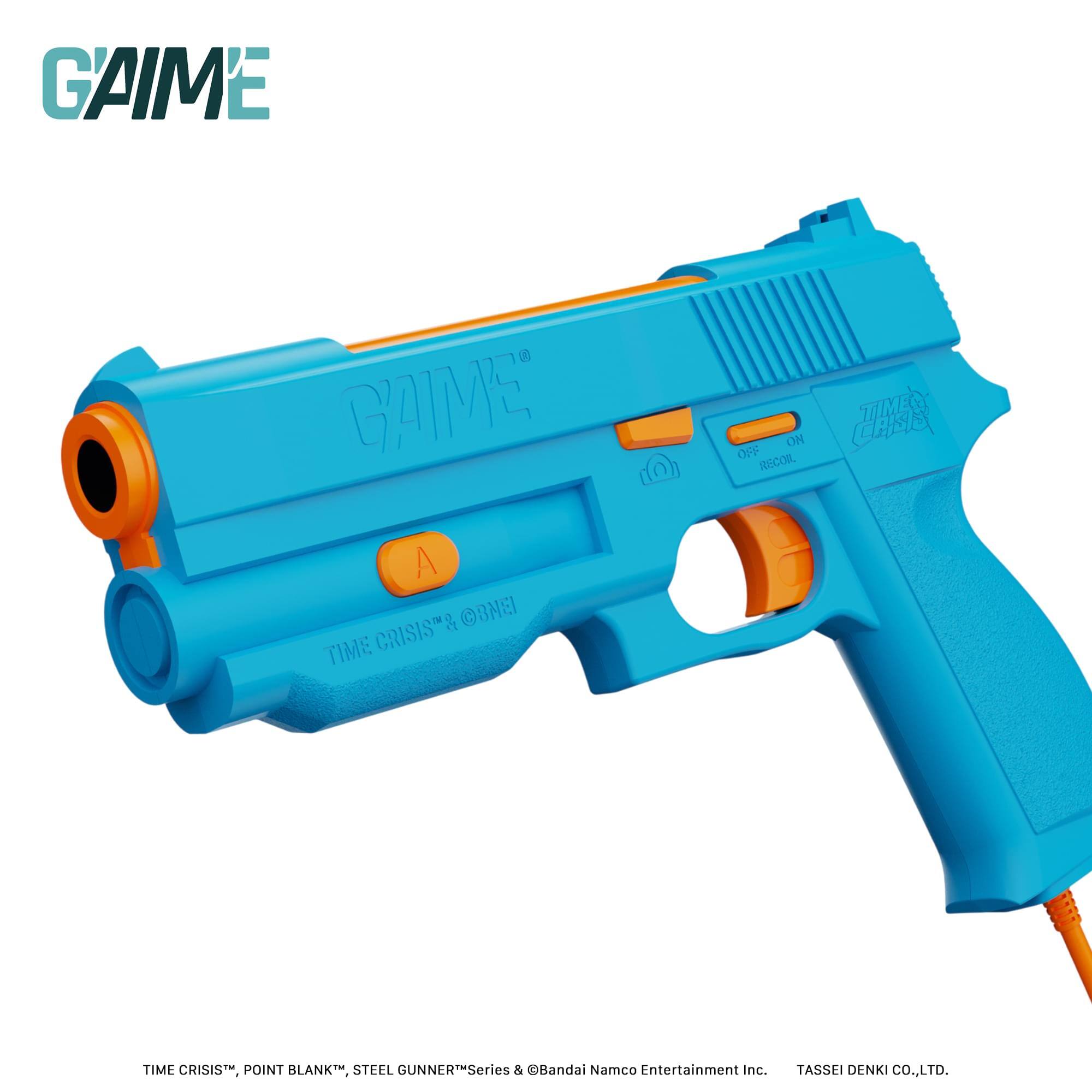 GAME GAME A & BNEI TIME CRISIS ON OF RECOIL TIME CRISIS. POINT BLANK*, STEEL GUNNER-Series & Bandai Namco Entertainment Inc. TASSEI DENKI CO.,LTD.