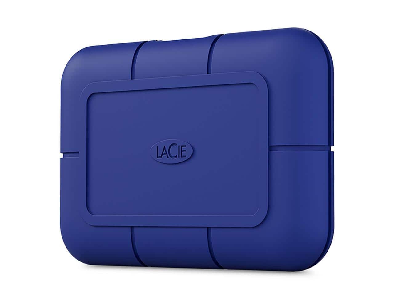 Seagate - LaCie Rugged Pro5 4TB SSD - Thunderbolt 5 - 6700 MB/s Read - Blue