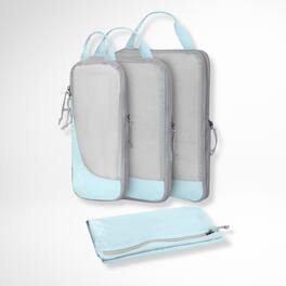 Hynes Eagle - Compression Packing Cubes 4-Piece Set - Sky Blue