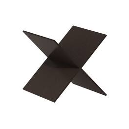 Furinno - Cubicle X-Shelf Cube Organizer Insert - Dark Oak