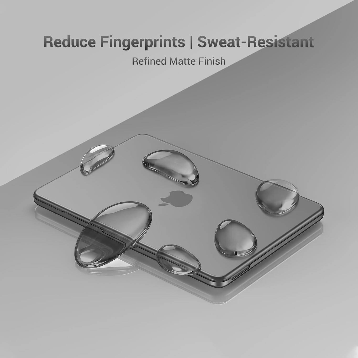 Reduce Fingerprints | Sweat-Resistant  
Refined Matte Finish