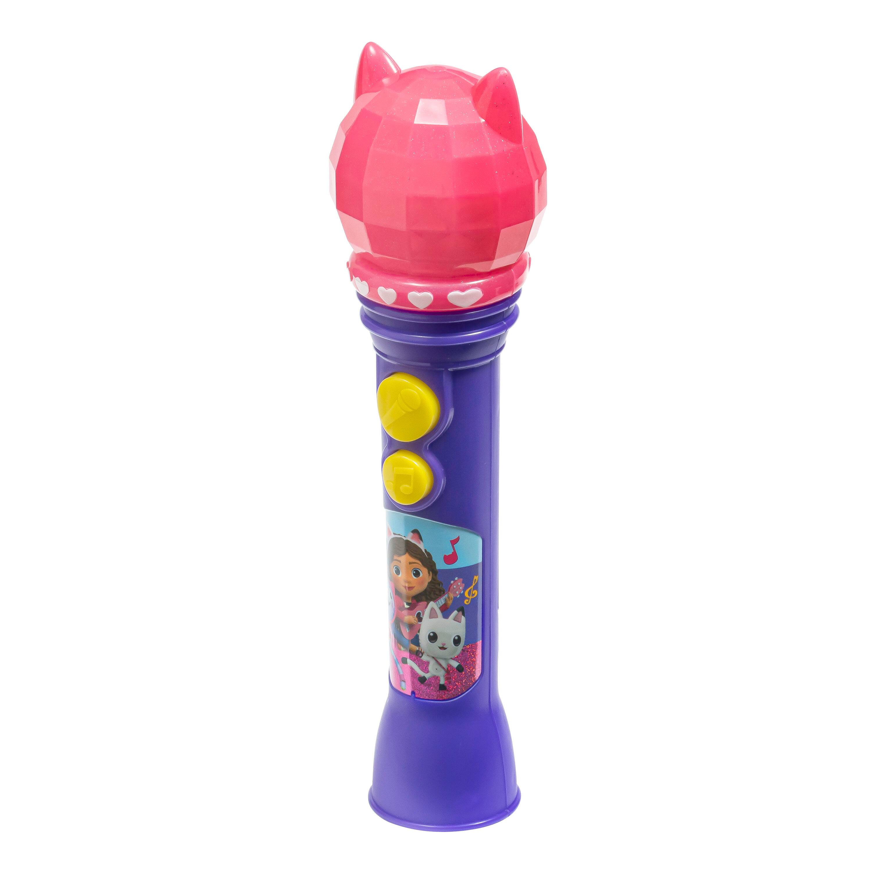 Left. eKids - eKids Gabbys Dollhouse Sing Along Karaoke Microphone for Kids.