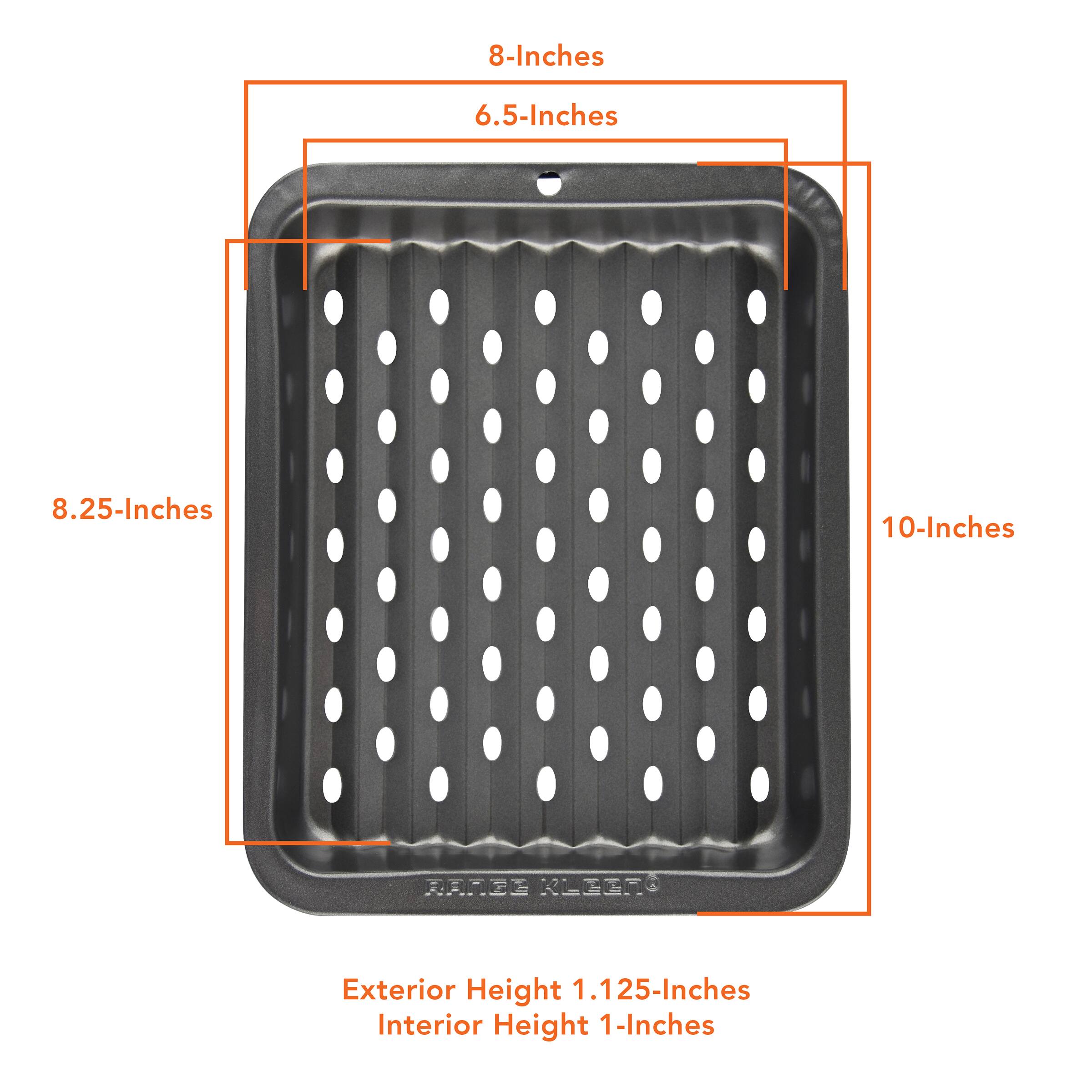 8-Inches, 6.5-Inches, 8.25-Inches, 10-Inches, Exterior Height 1.125-Inches, Interior Height 1-Inches