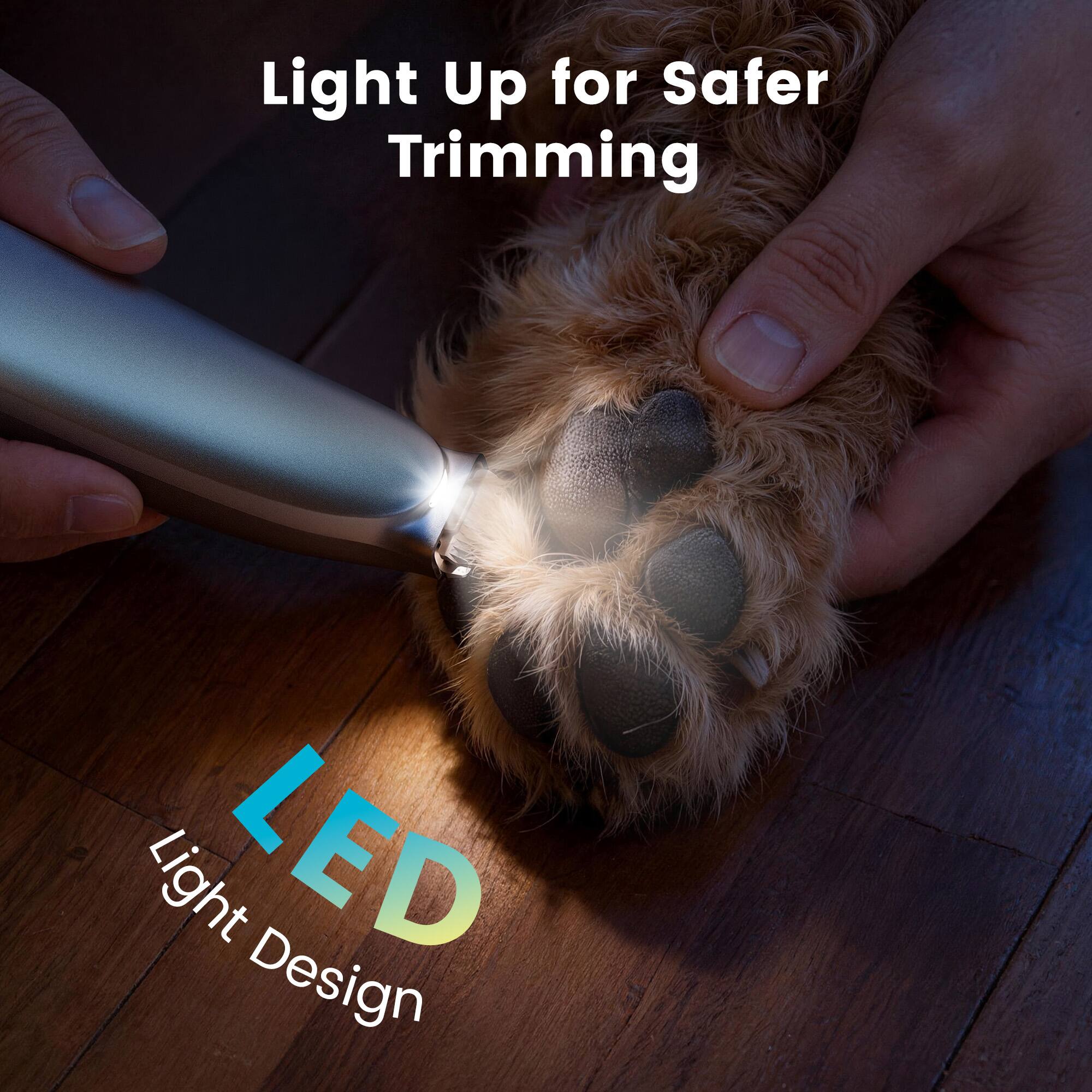 Light Up for Safer Trimming  
LED Light Design