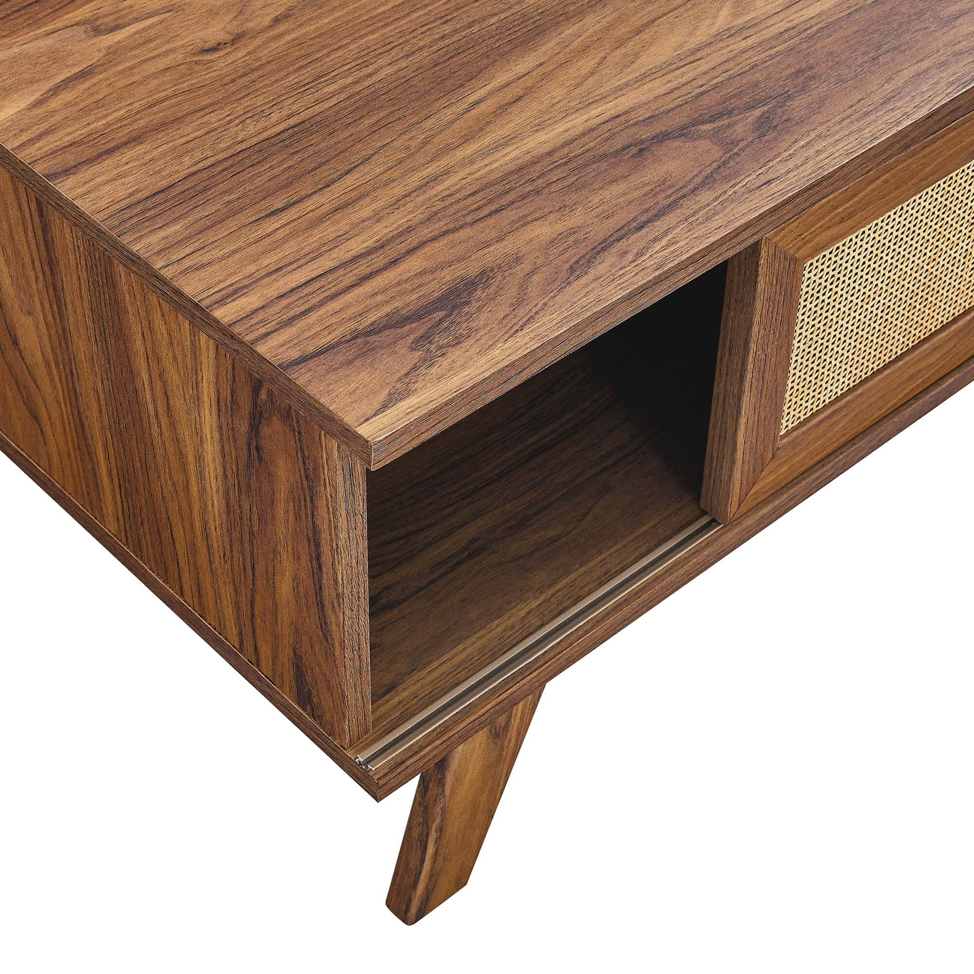 Alt View 4. Modway - Soma Coffee Table by Modway - Walnut.