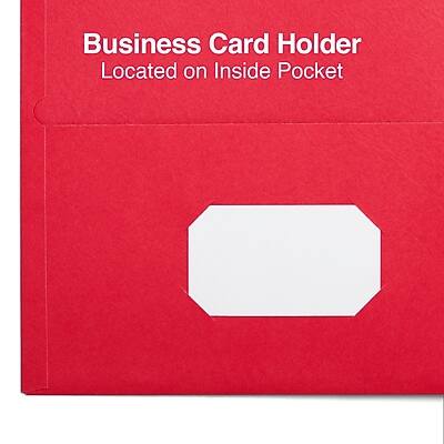 Business Card Holder  
Located on Inside Pocket
