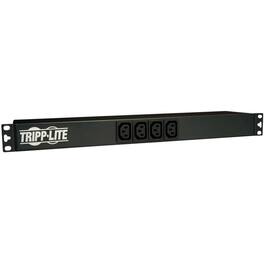 Tripp Lite - by Eaton PDU 1.9-3.8kW Single-Phase 120-240V Basic PDU 14 Outlets (12 C13 & 2 C19) C20 with 5 Adapters 10 ft - Unknown