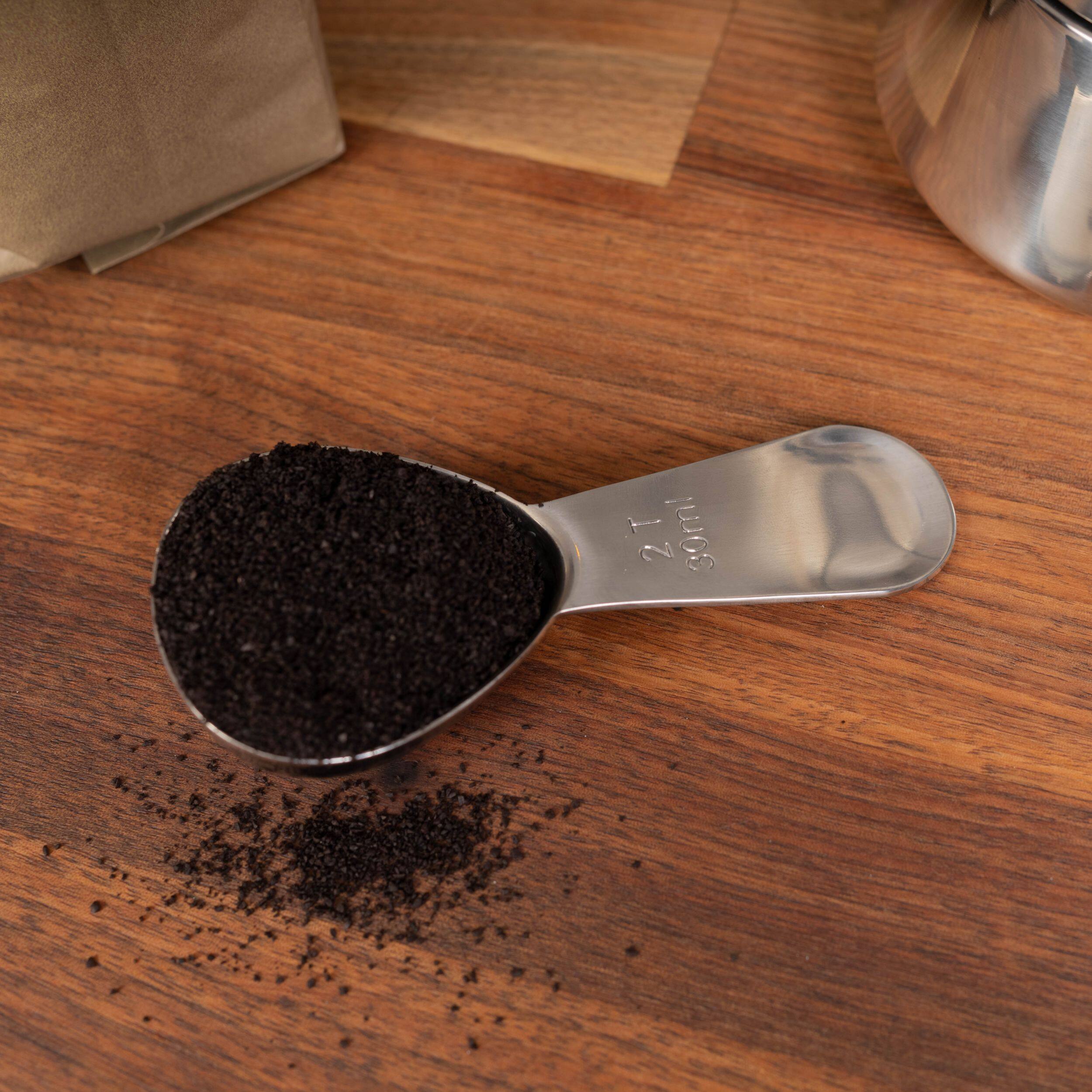 Alt View 2. Escali - London Sip Stainless Steel Coffee Spoon, 2 TBSP - Silver.