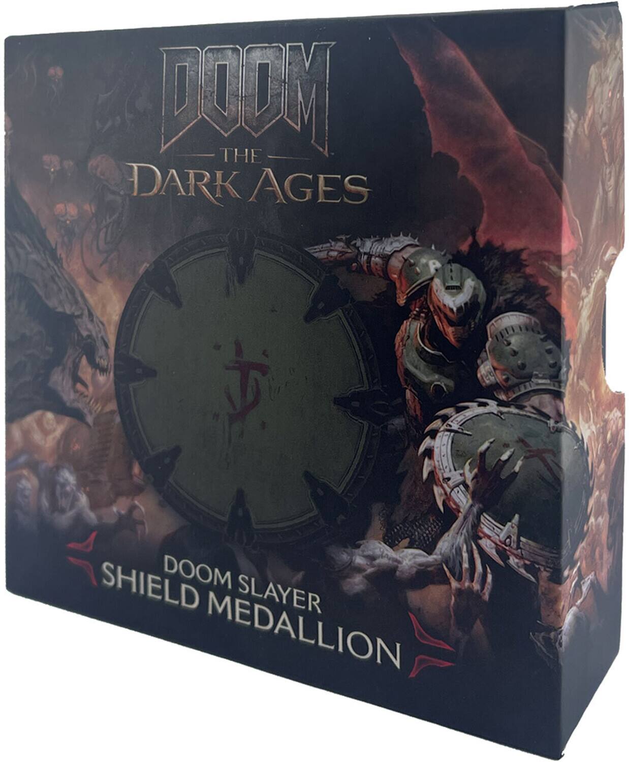 DOOM  
THE DARK AGES  

DOOM SLAYER SHIELD MEDALLION