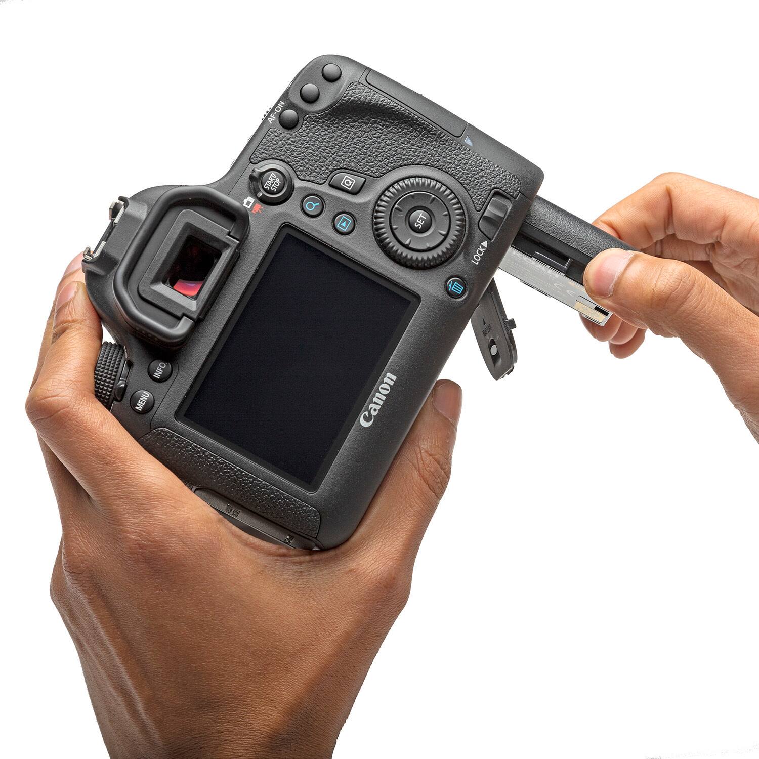 NO-JV F o Q SET LOCK B DINI MENU Canon 6