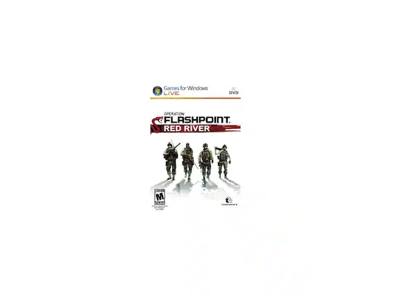 Games for Windows LIVE PC DVD
OPERATION FLASHPOINT: RED RIVER
M E R E
- T - - A - T (Teen 13+)