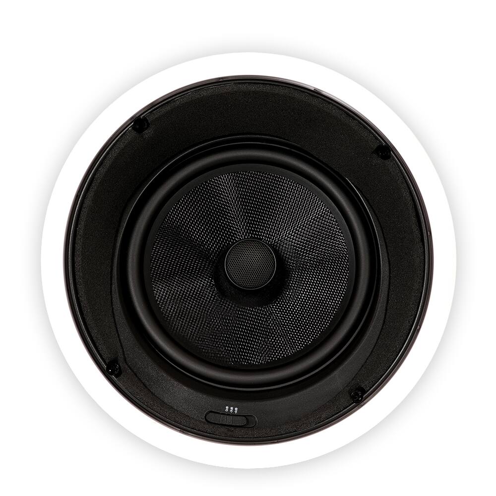 Alt View 2. Theater Solutions by Goldwood - TSS8A Home Theater Deluxe in Ceiling 8" Angled 4 Speaker Set 4TSS8A - Paintable White.