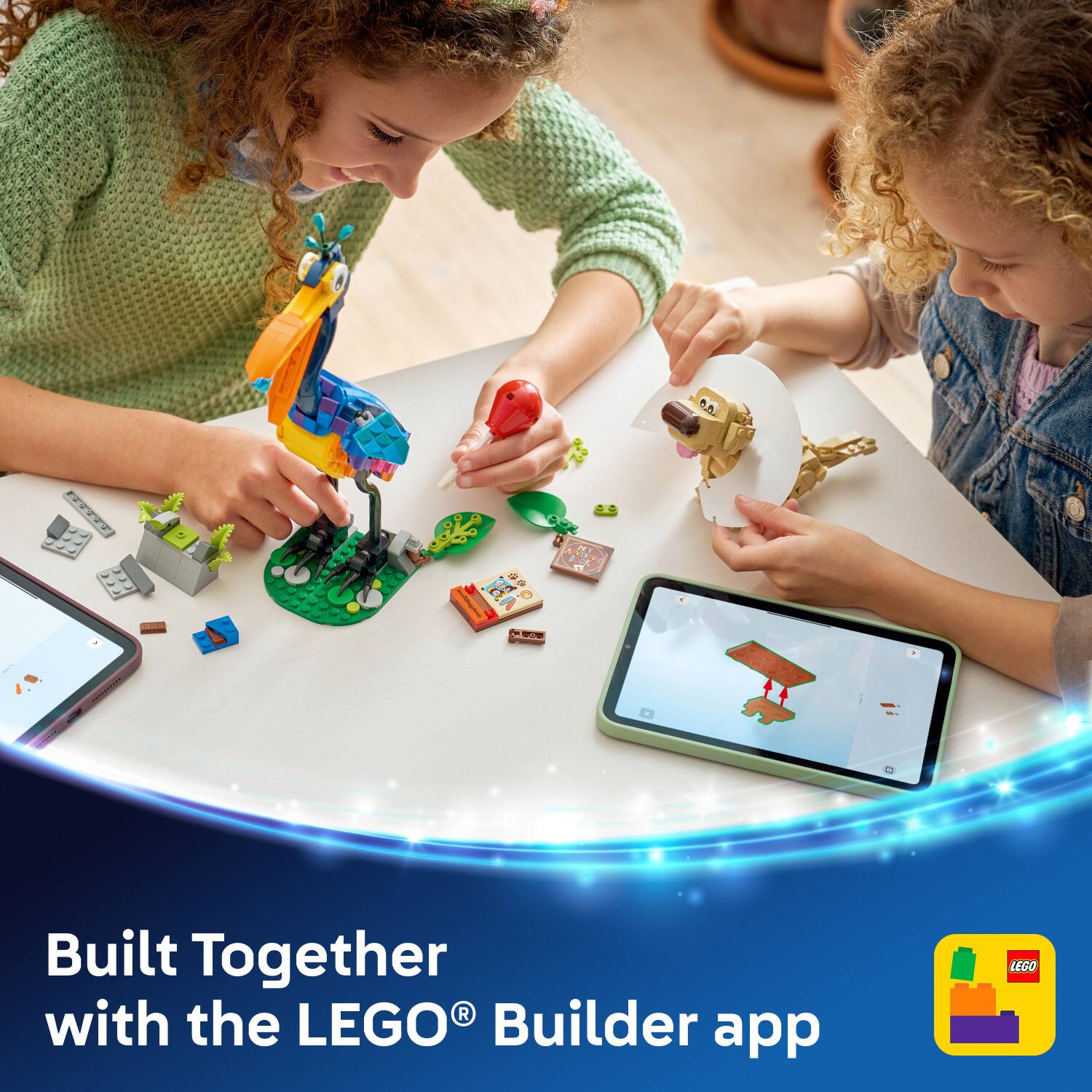 Built Together with the LEGO® Builder app