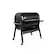 Left. Weber - SmokeFire EX6 (2nd Gen) Wood Fired Pellet Grill - Black.