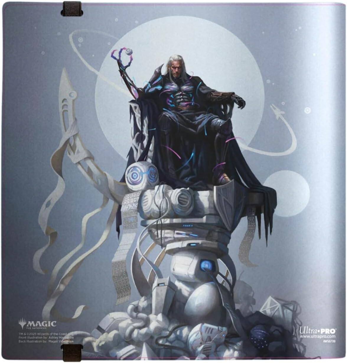 MAGIC THE GATHERING  
2025  
Witands a the  
COM FOPe  
Illustration by Auhley Back  
Magal Ultra PRO  
www.ultrapro.com  
RWAL700  

TM & ©2025 Wizards of the Coast  
Front Illustration by: Auhley Back  
Back Illustration by: Megal Magal  
Ultra PRO  
www.ultrapro.com  
#65700