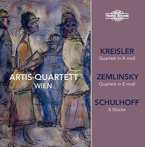 Nimbus Records

ARTIS-QUARTETT WIEN

KREISLER  
Quartett in A moll

ZEMLINSKY  
Quartett in E moll

SCHULHOFF  
5 Stücke