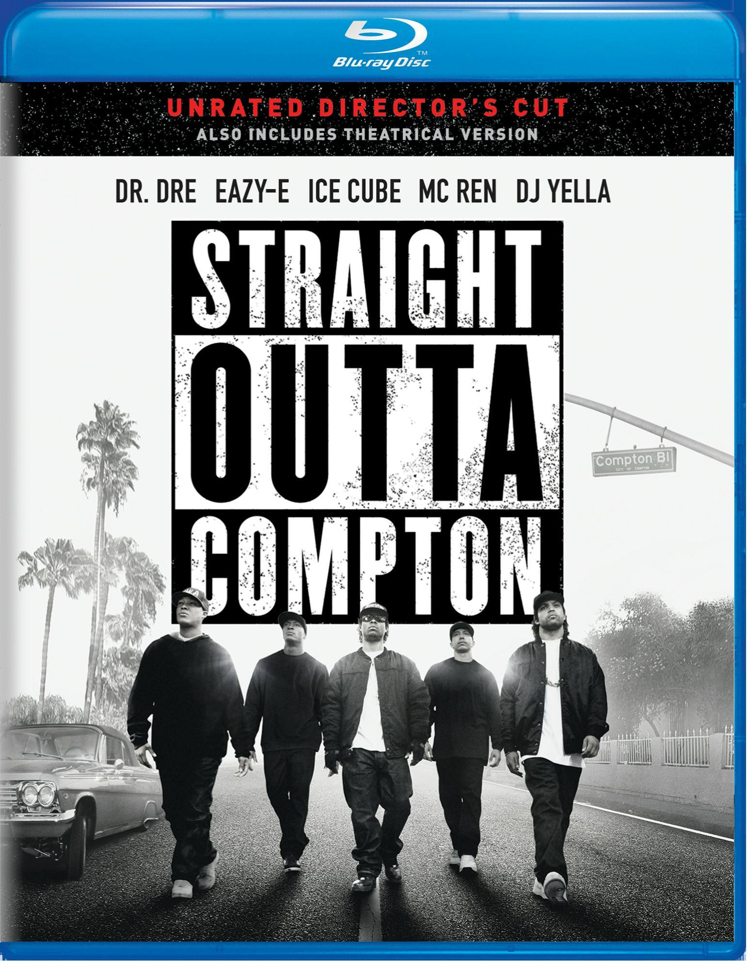 Front. Straight Outta Compton (Blu-ray Director's Cut) [Blu-ray].
