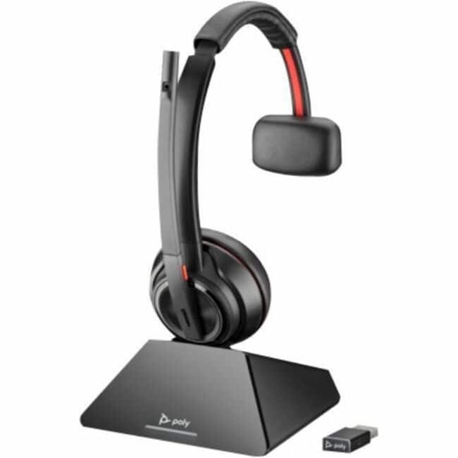 Poly - Cradle - Wireless Headset - Charging Capability - Black