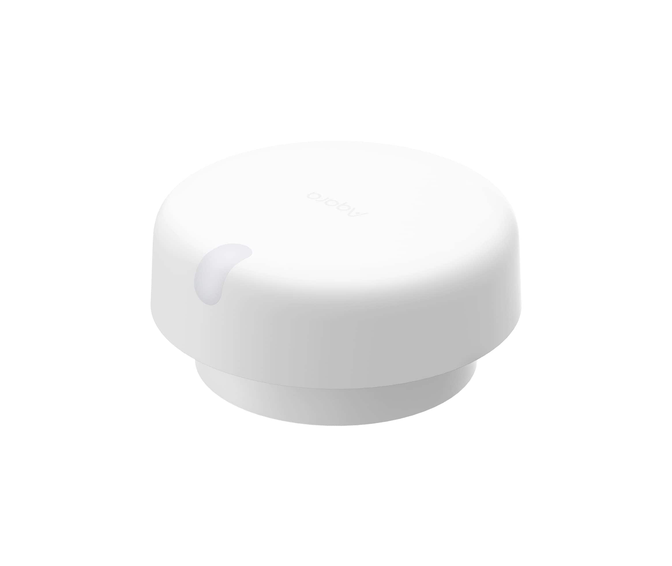 Left. Aqara - FP2 Presence Sensor- mmWave Radar Sensor, Zone Positioning, Multi-Person and Fall Detection, Sleep Monitoring - White.