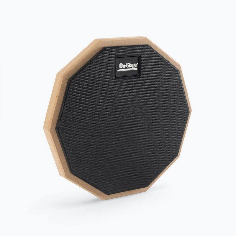 Alt View 4. On Stage Stands - On-Stage Drum Pad (DFP2800) - Black.