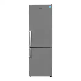 Conserv - 12 Cu. Ft. Garage Ready Bottom-Freezer Refrigerator No Frost Wine Rack ENERGY STAR 110 V - Stainless Steel