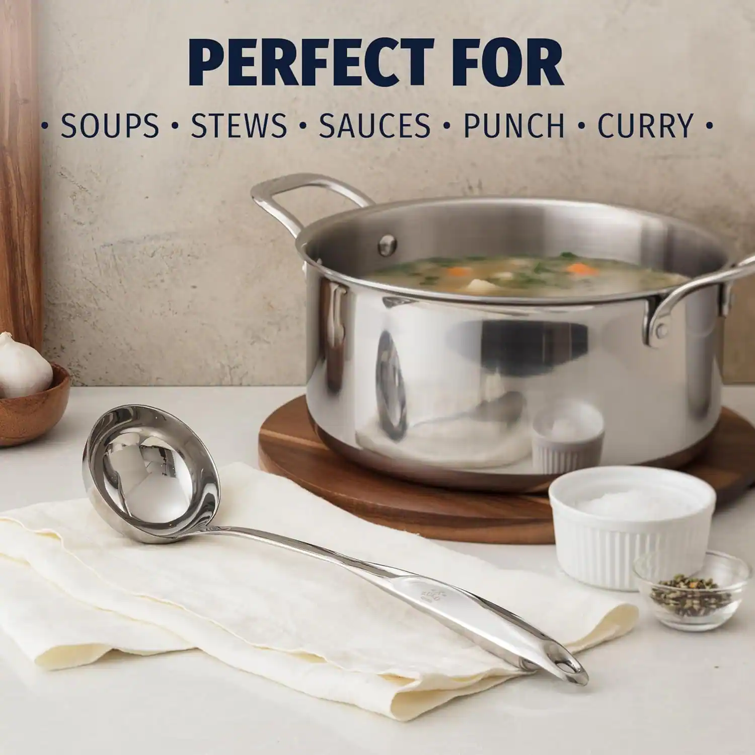 PERFECT FOR  
SOUPS • STEWS • SAUCES • PUNCH • CURRY