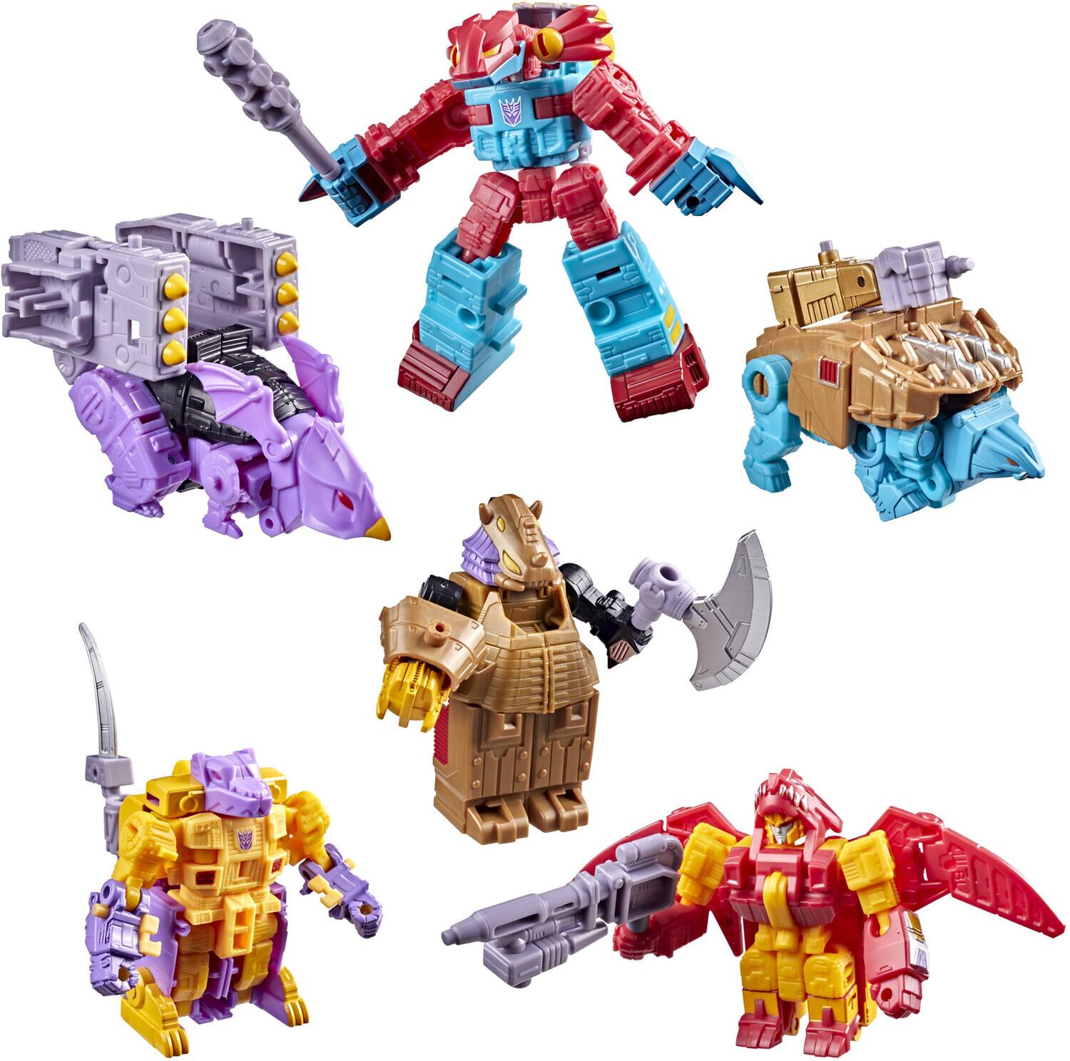 Alt View 3. Hasbro - Transformers - Age of the Primes - Decepticon Monstructor Combiner Action Figure Set   - COLLECTIBLES - Multicolor.