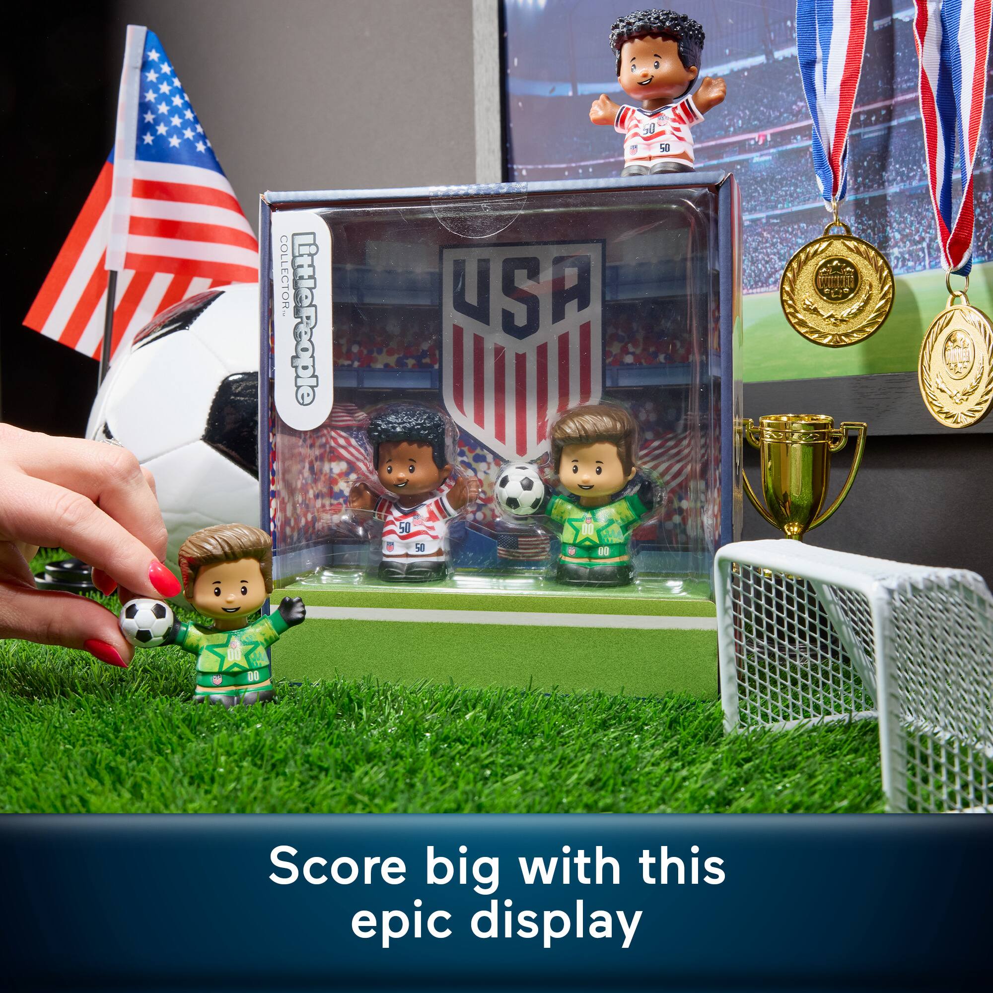 COLLECTOR- LittlePeople S04 2 s USA WIRNE 50 . SE Cree 0 - M 20 Score big with this epic display