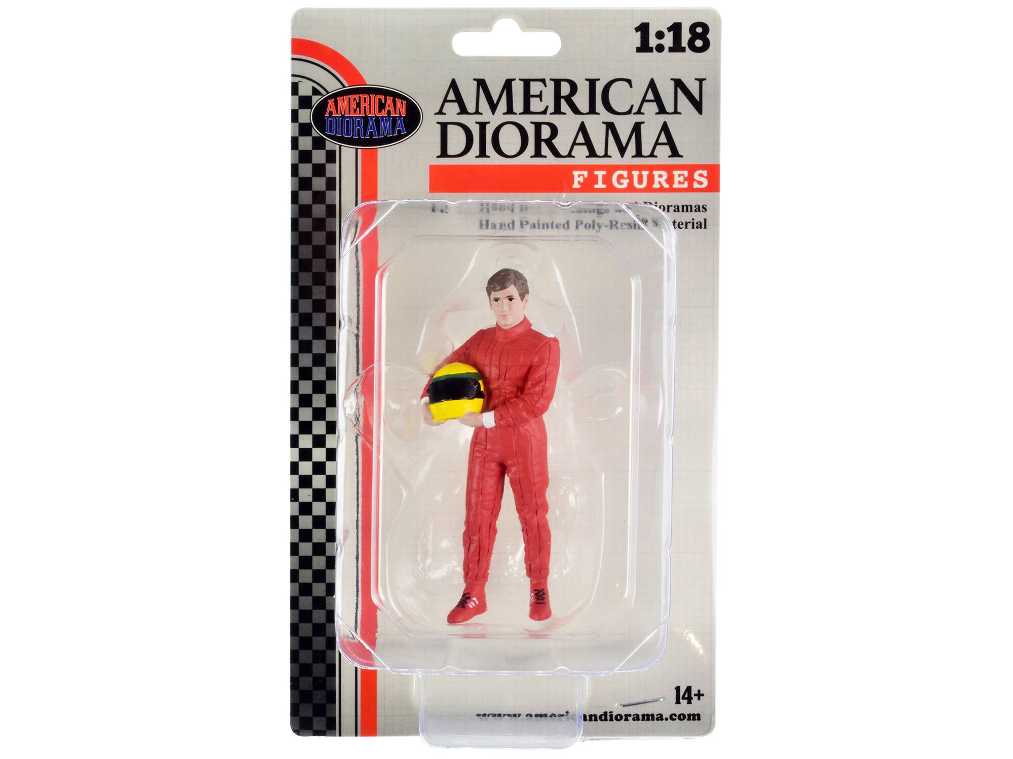 1:18 AMERICAN DIORAMA FIGURES  
Dioramas  
Hand Painted Poly-Resin  
14+  
EP 8A  
www.diorama.com